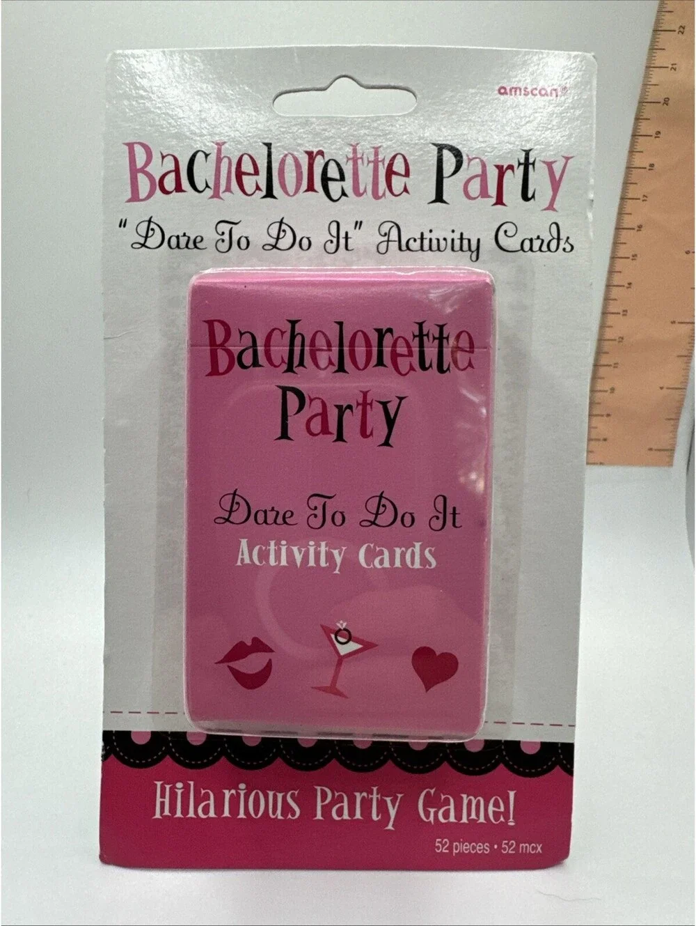 Bachelorette Party “Dare To Do It” Activity Card Game (52 Pieces) NEW SEALED